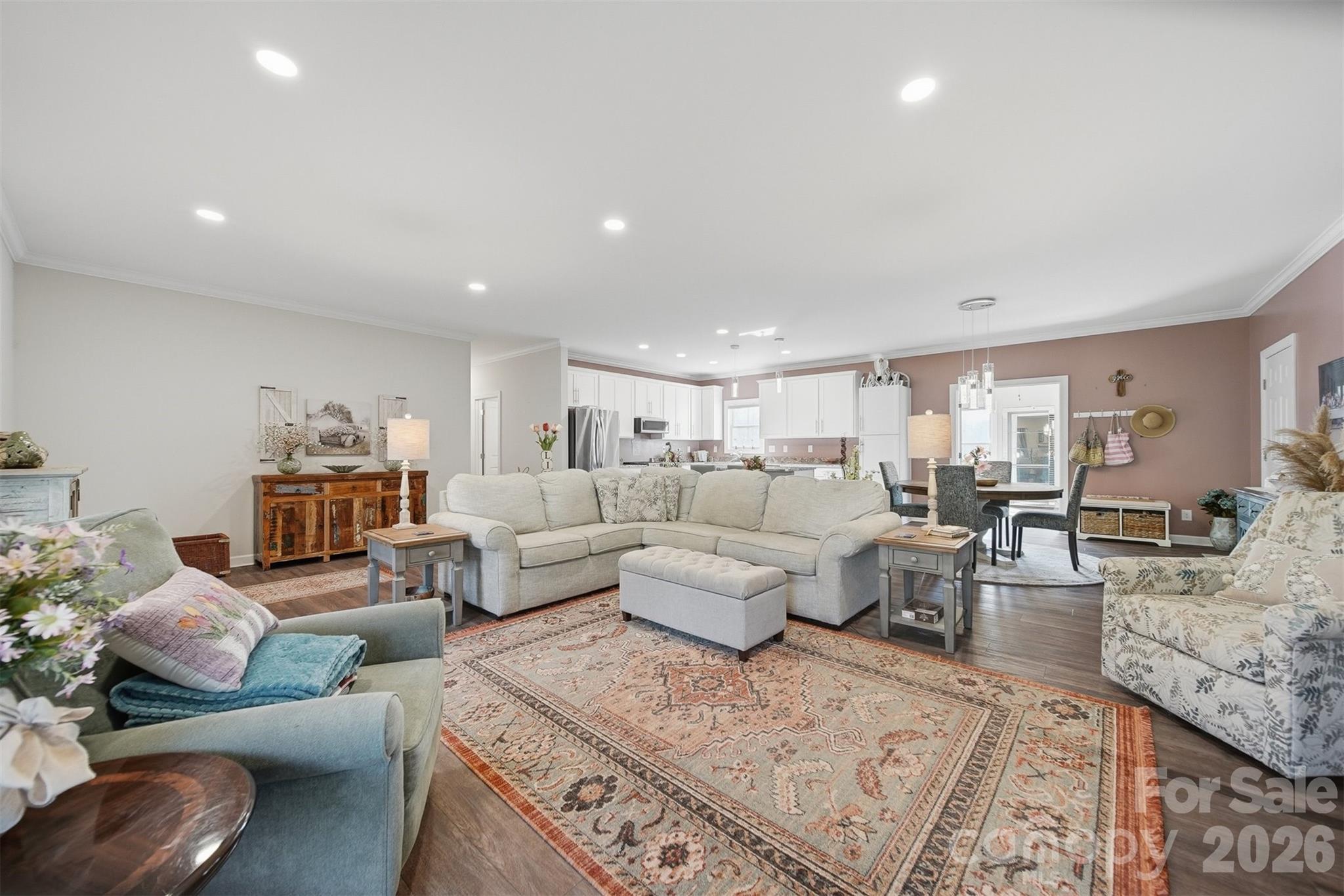 976 Amherst Road Morganton, NC 28655 - Photo 5 of 38 a living room with furniture and wooden floor