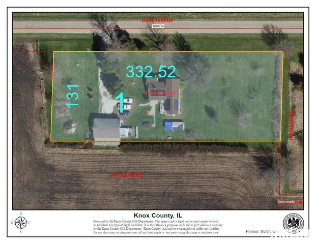 $149,900 | 22 Knox Road 1800 North, Galesburg, IL 61401