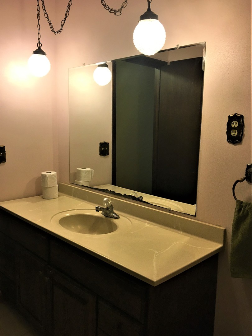 6939 North Junction Road Davis Junction, IL 61020 - Photo 19 of 31 a bathroom with a sink and a mirror