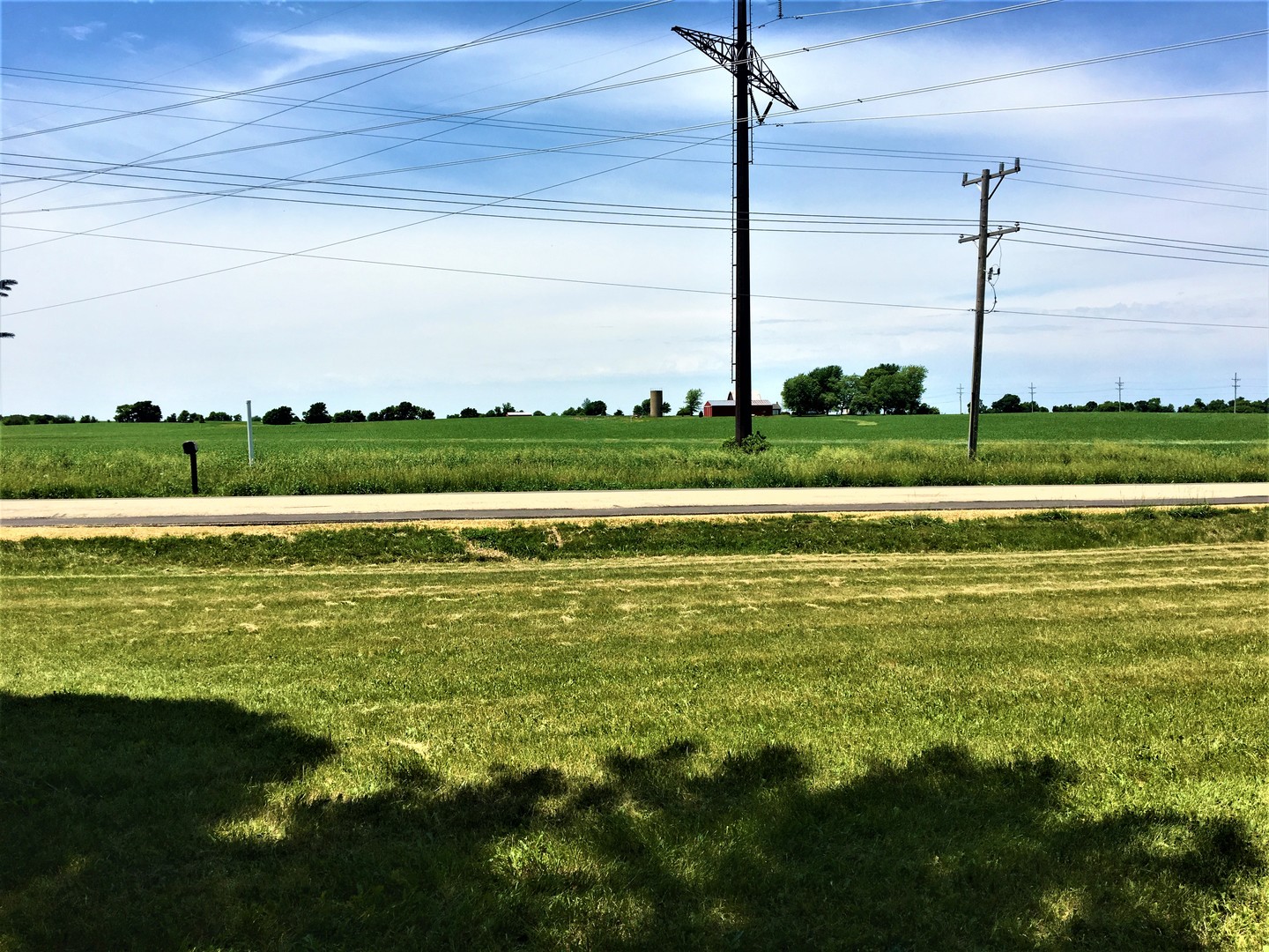 6939 North Junction Road Davis Junction, IL 61020 - Photo 31 of 31 a view of a lake with a big yard