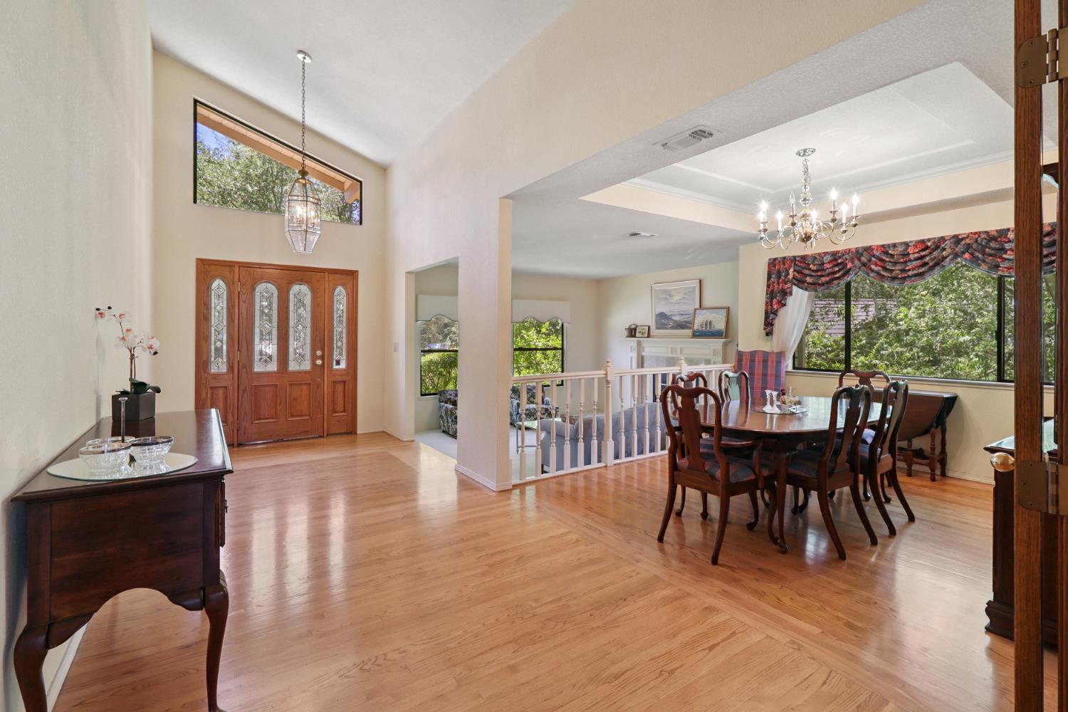 6798 Terreno Drive Rancho Murieta, CA 95683 - Photo 11 of 63 a view of a dining room with furniture window and outside view