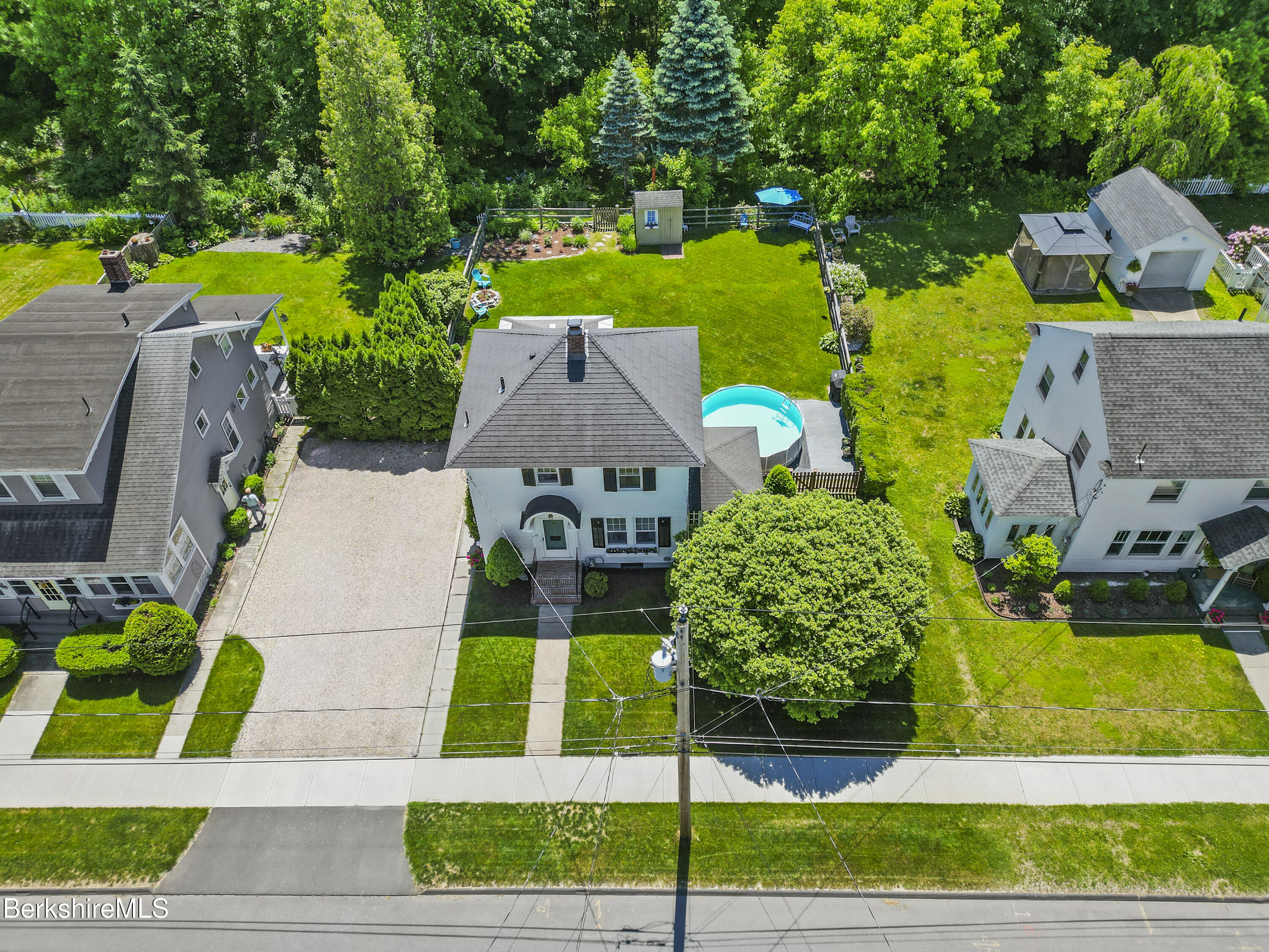 61 Harding Street Pittsfield, MA 01201 - Photo 48 of 48 900 Aerial View