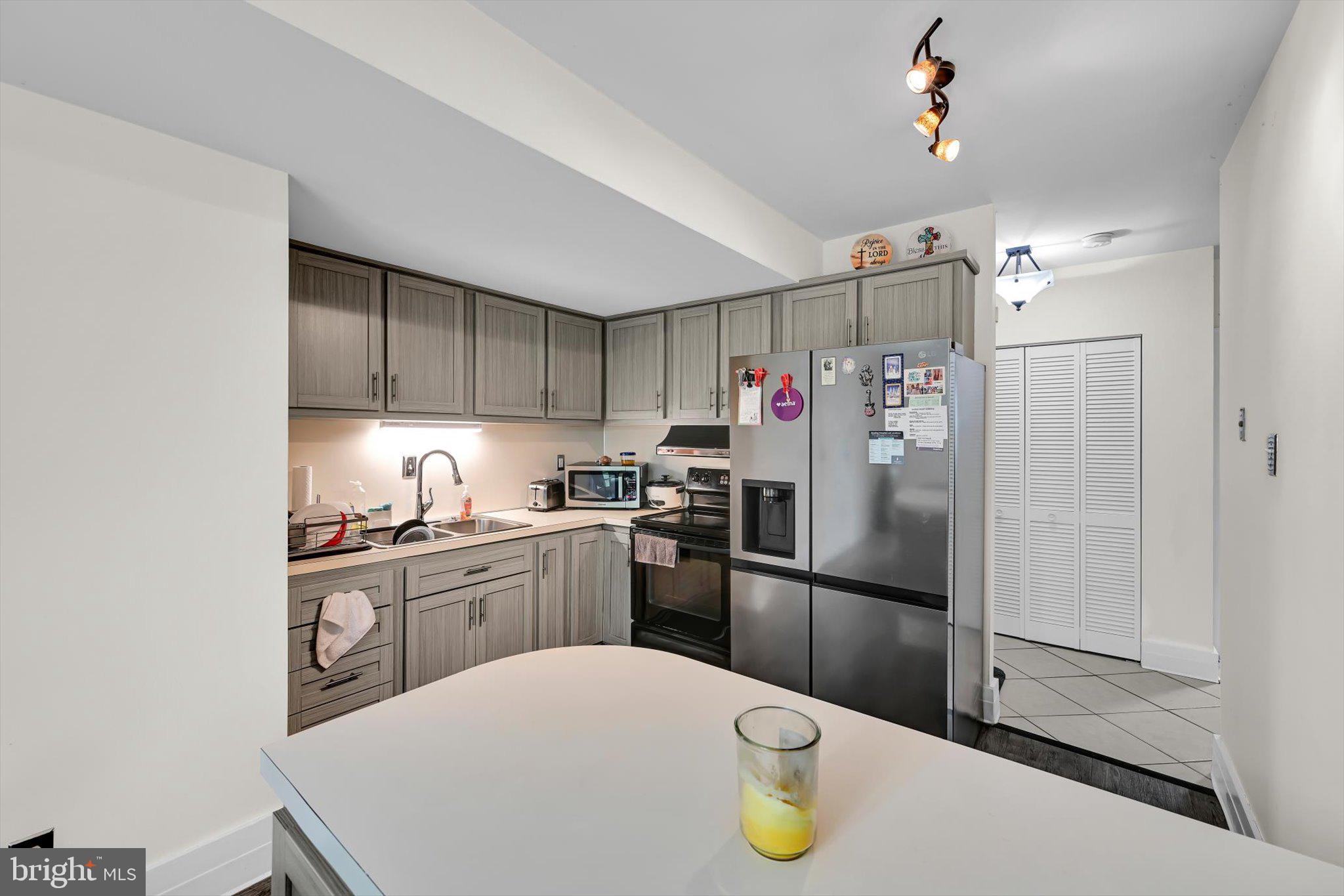 2 B Fairway Road Reading, PA 19607 - Photo 12 of 31 Modern kitchen with sleek cabinetry.