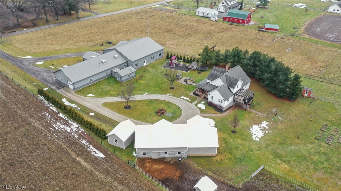 9561 Creaser Road North Bloomfield, OH 44450 - Photo 41 of 45 Bird's eye view