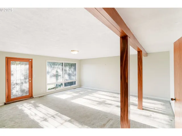 a view of a livingroom with a fireplace