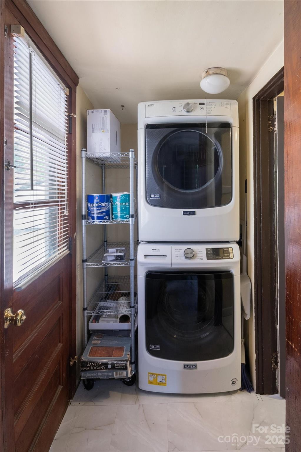35 Homeway Road Asheville, NC 28806 - Photo 27 of 32 a utility room with dryer and washer