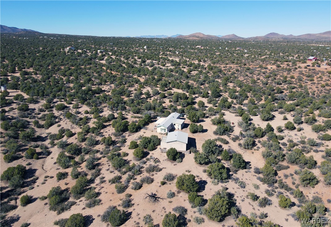 2336 South Rease Road Kingman, AZ 86401 - Photo 34 of 41 Drone / aerial view featuring a mountain view