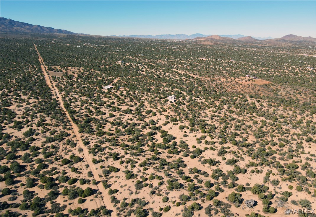 2336 South Rease Road Kingman, AZ 86401 - Photo 38 of 41 Birds eye view of property featuring a mountain view