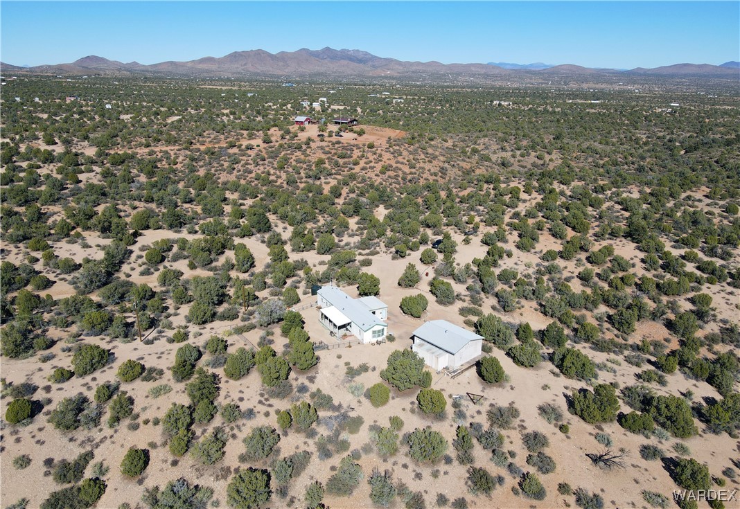 2336 South Rease Road Kingman, AZ 86401 - Photo 4 of 41 Aerial view with a mountain view