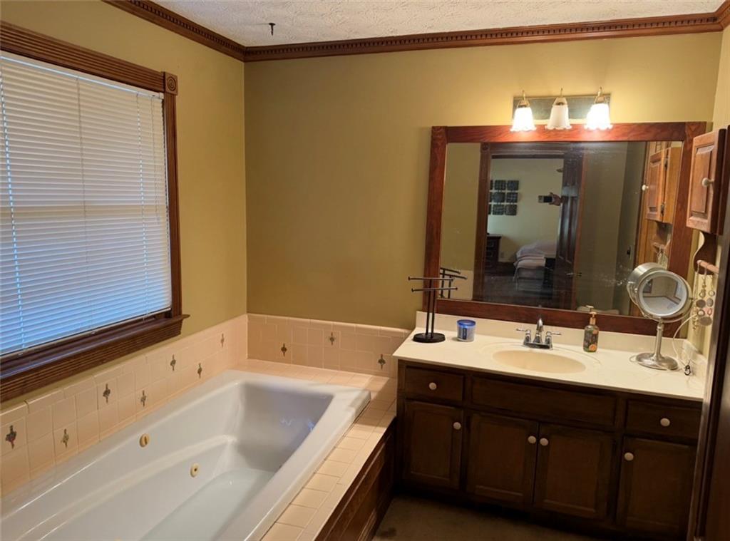 4570 Settles Bridge Road Suwanee, GA 30024 - Photo 21 of 21 a bathroom with a sink and a mirror