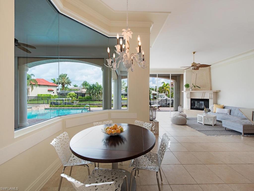 1860 Kingfish Road Naples, FL 34102 - Photo 9 of 24 Eat in kitchen/dining area with fabulous views.