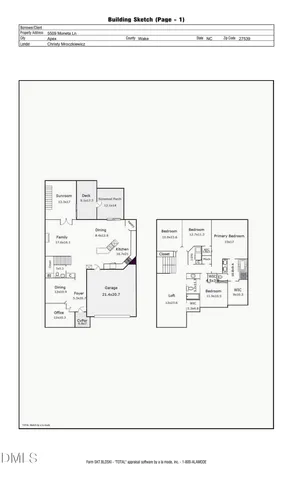 $725,000 | 5509 Moneta Lane, Apex, NC 27539