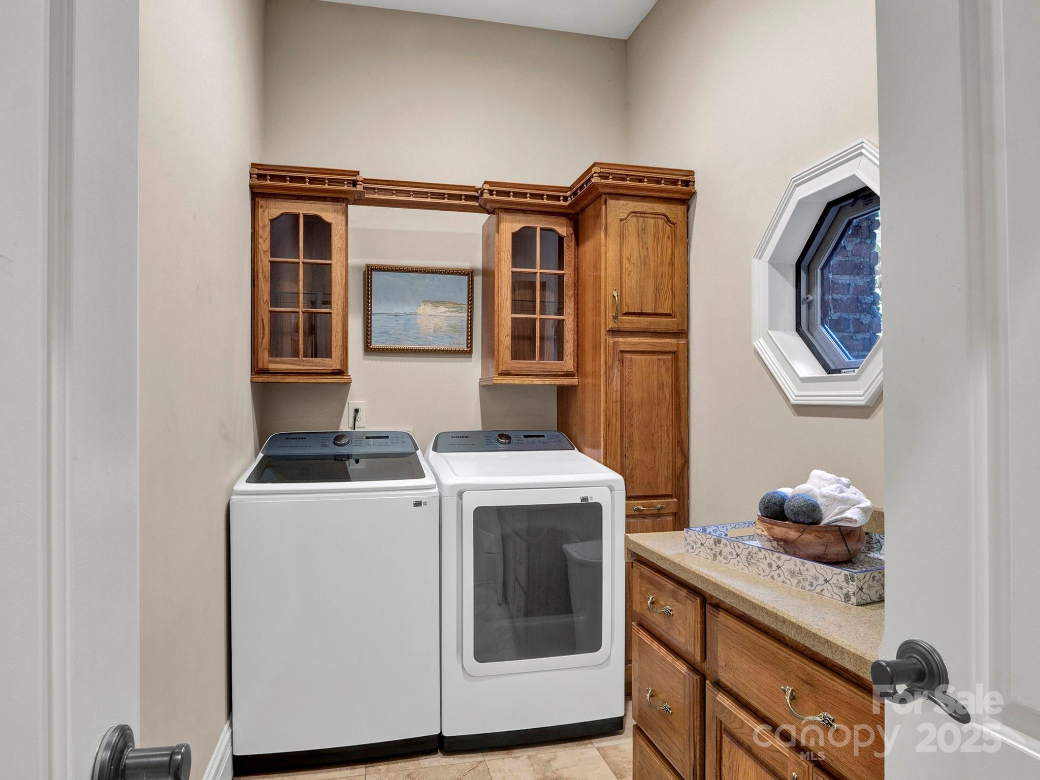 225 Riverton Road Weddington, NC 28104 - Photo 19 of 41 a utility room with dryer and washer