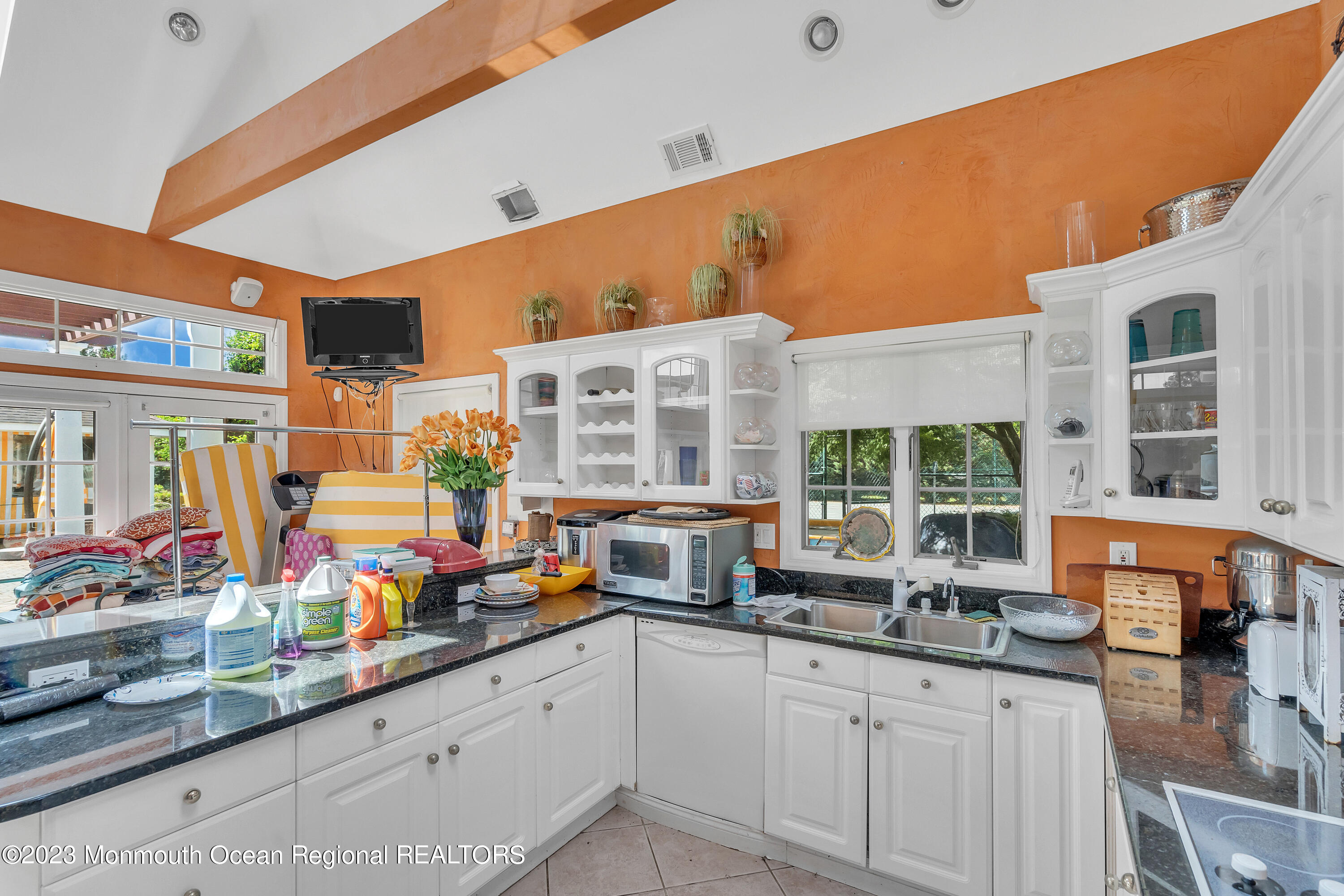 2 Bluebell Road Colts Neck, NJ 07722 - Photo 59 of 80 a kitchen with stainless steel appliances granite countertop a sink and a counter space