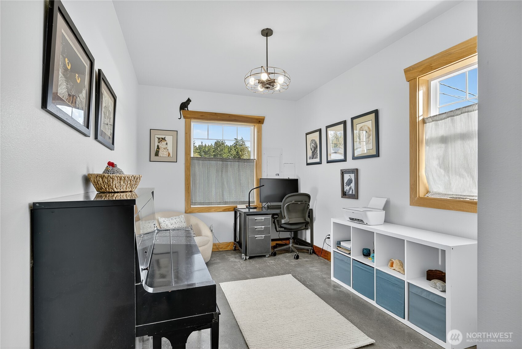 157 Russell Road Camano Island, WA 98282 - Photo 26 of 38 a living room with furniture and a window