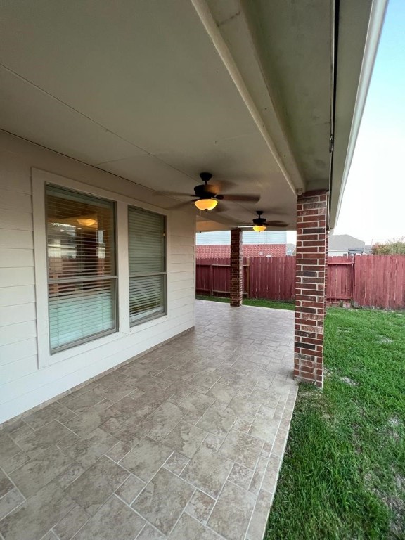 411 Stream Mill Lane Katy, TX 77494 - Photo 22 of 29 a view of a house with a yard and garage