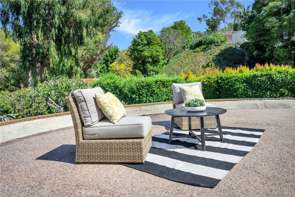 5203 Middlecrest Road Rancho Palos Verdes, CA 90275 - Photo 16 of 28 a view of a bench in the patio