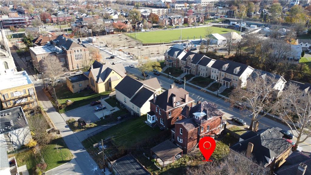 7039 Hamilton Avenue Pittsburgh, PA 15208 - Photo 11 of 11 an aerial view of a house with a ocean view