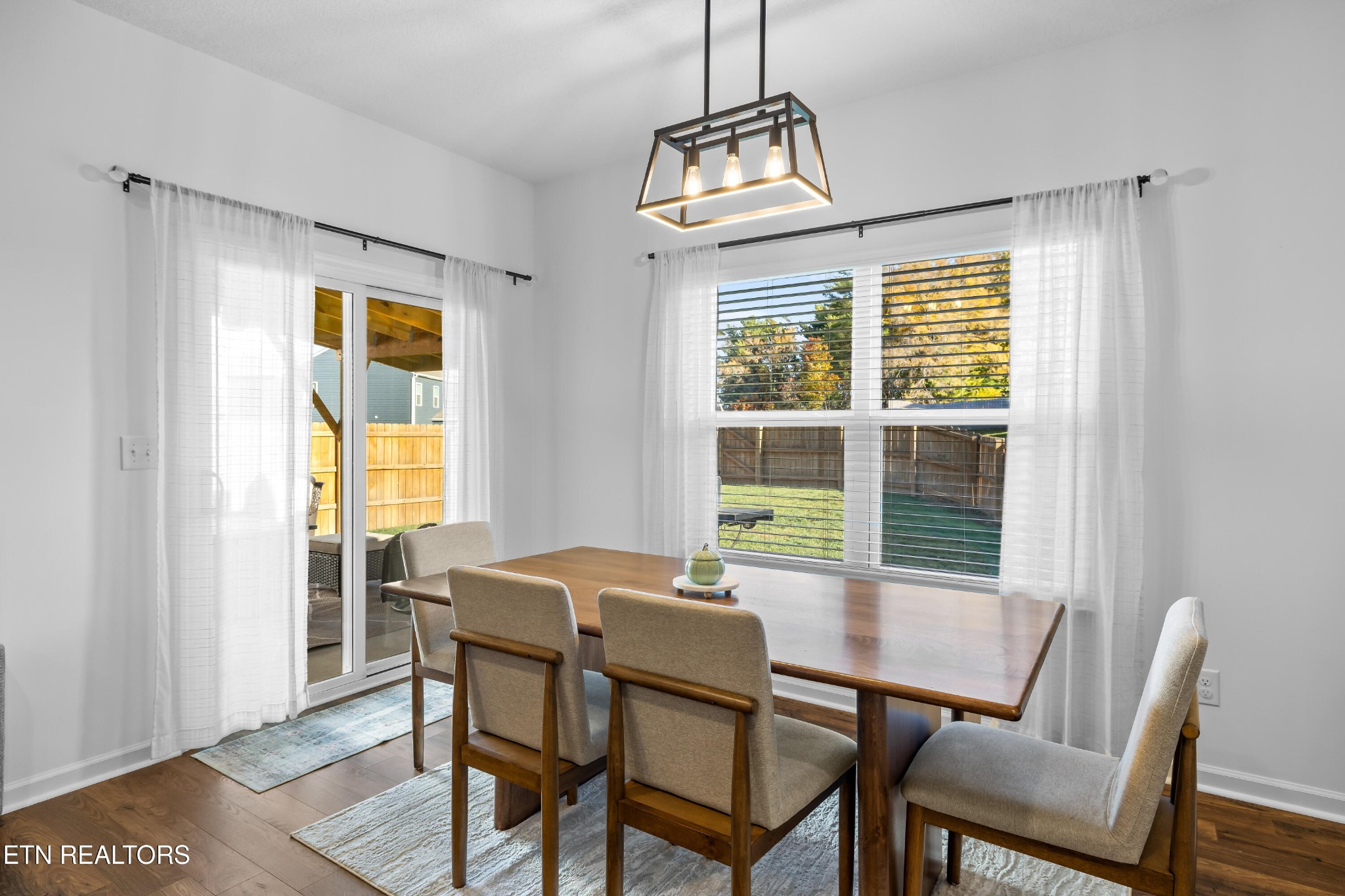 2918 Red Flame Road Knoxville, TN 37921 - Photo 18 of 39 a view of a dining room with furniture window and outside view