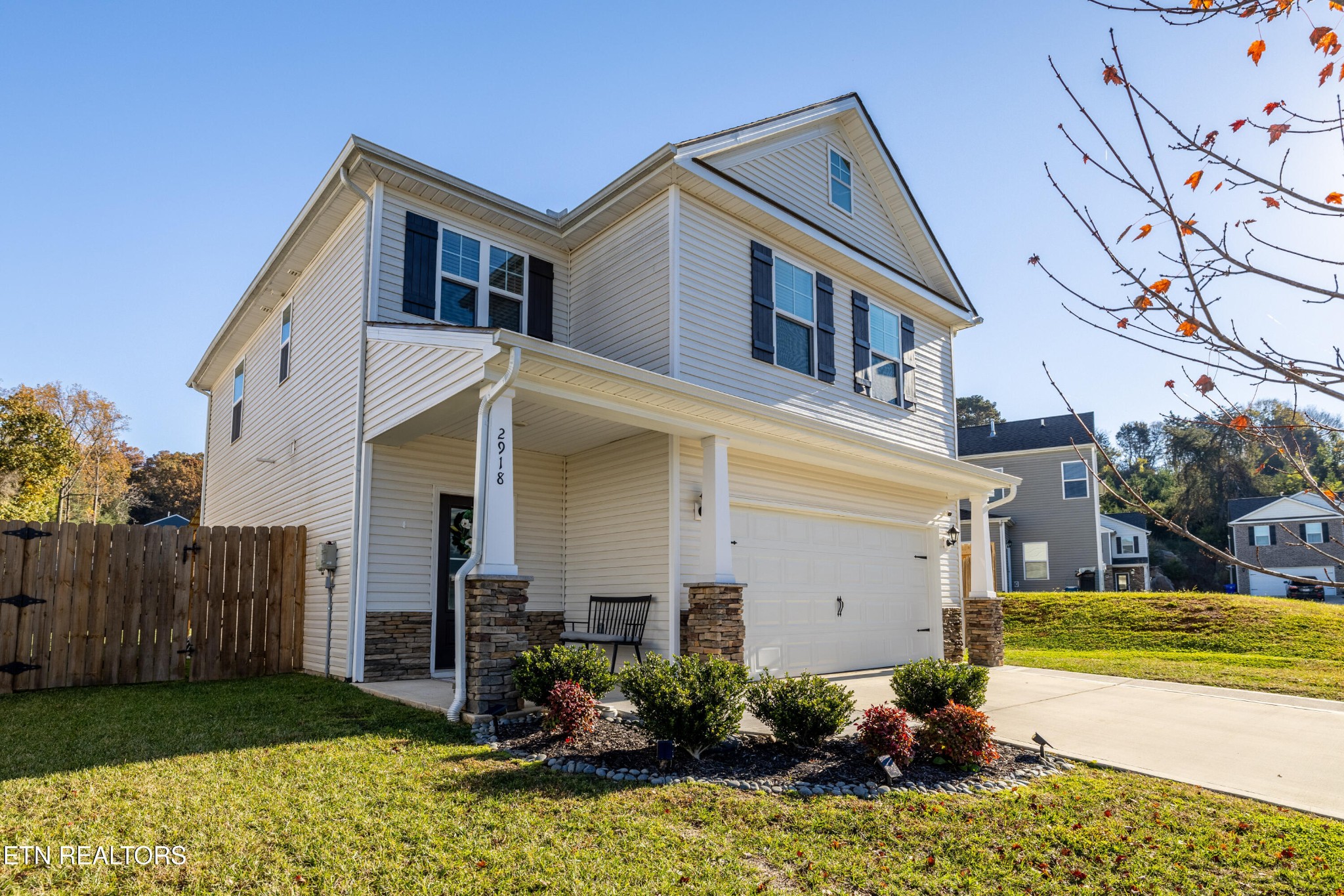 2918 Red Flame Road Knoxville, TN 37921 - Photo 2 of 39 a front view of house with yard