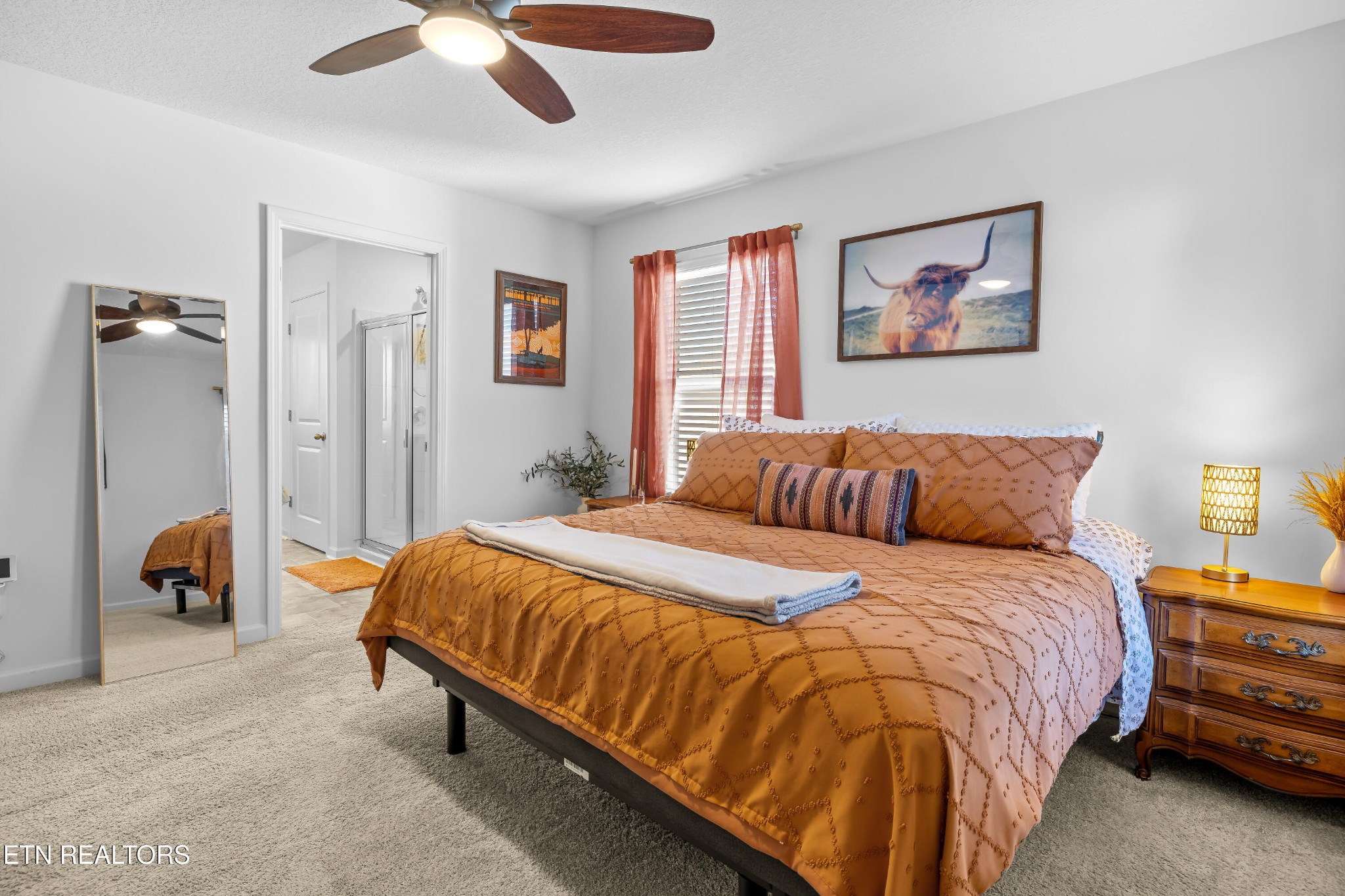 2918 Red Flame Road Knoxville, TN 37921 - Photo 21 of 39 a bedroom with a bed and closet