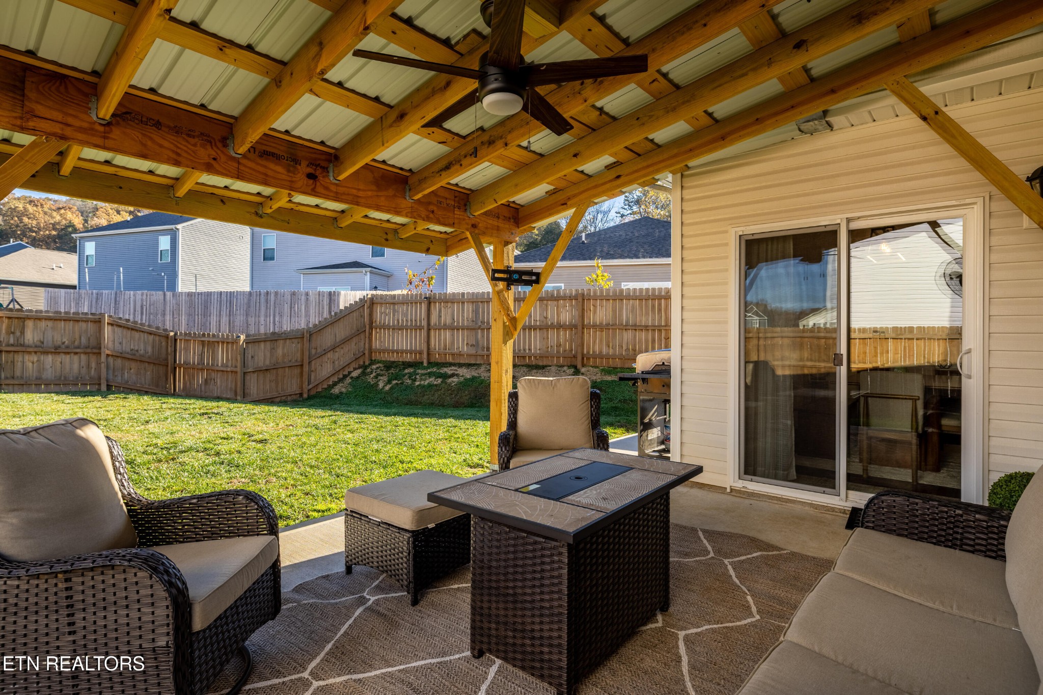 2918 Red Flame Road Knoxville, TN 37921 - Photo 32 of 39 a view of outdoor space yard and patio