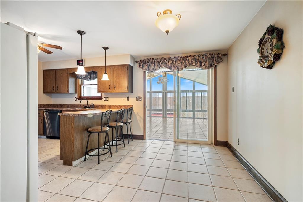 1241 Highland Road Monongahela, PA 15063 - Photo 14 of 40 Large dining area in the kitchen.