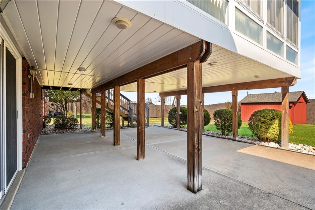 1241 Highland Road Monongahela, PA 15063 - Photo 31 of 40 Grand patio or carport.