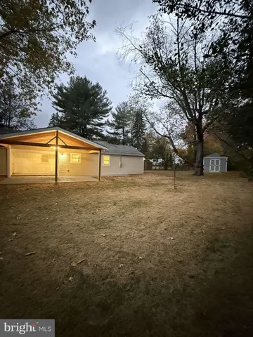 a view of swimming pool with an outdoor space