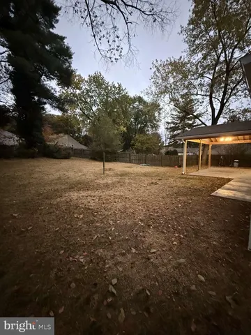 a view of outdoor space with trees