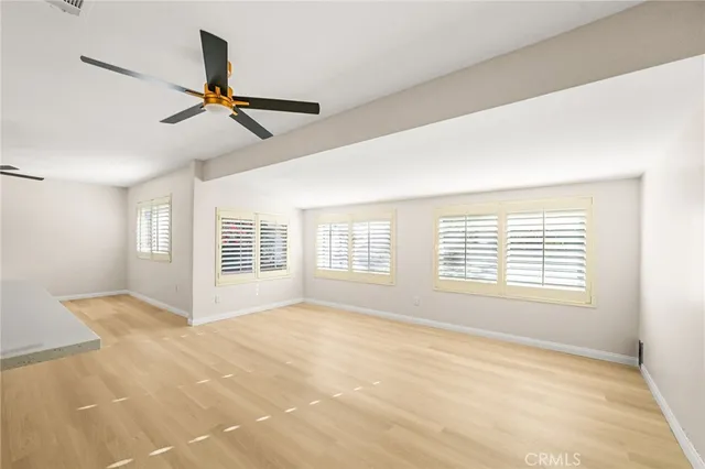 an a hallway with a window