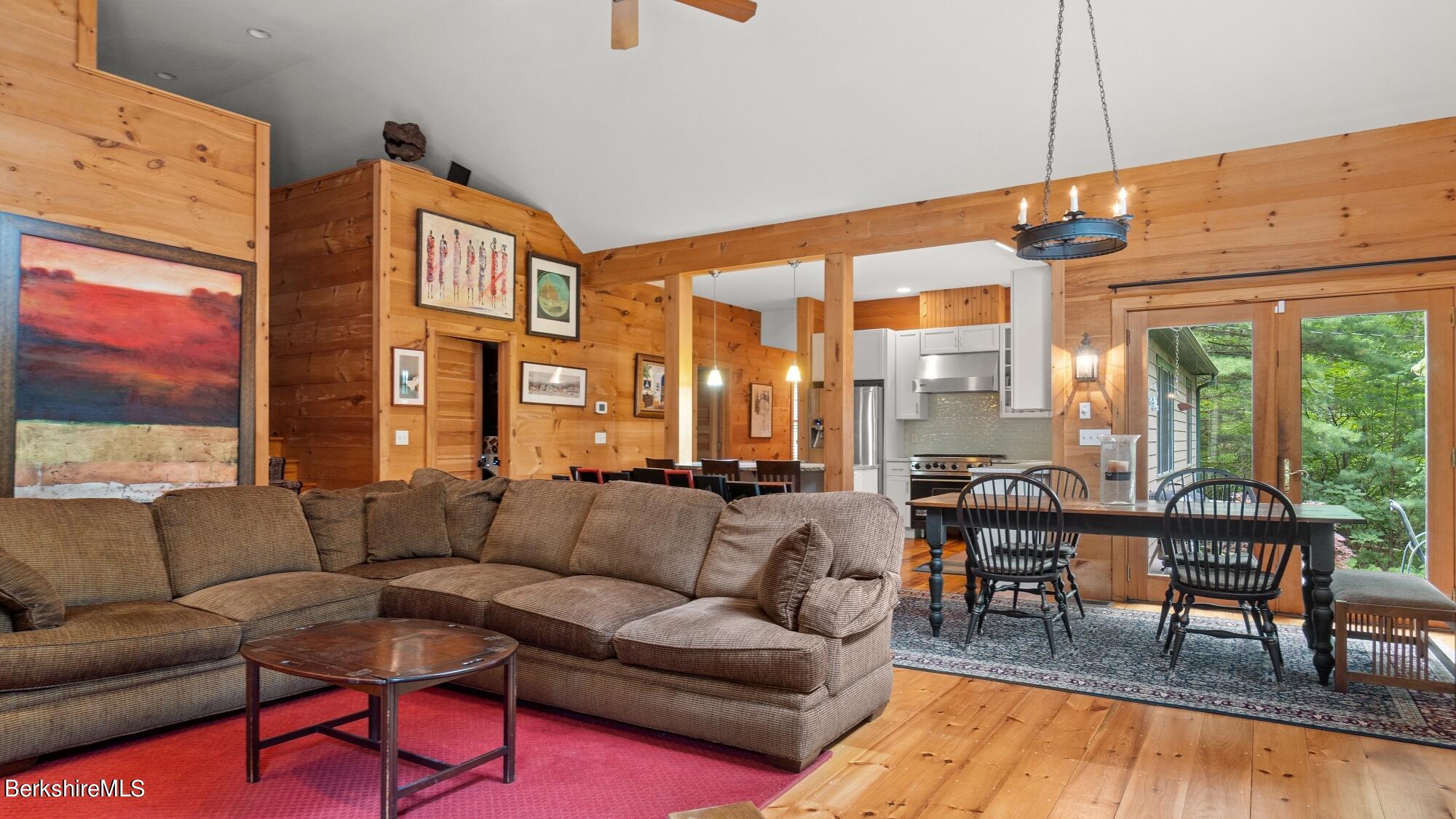 30 Lake Mansfield Road Great Barrington, MA 01230 - Photo 14 of 35 a living room with furniture a large window