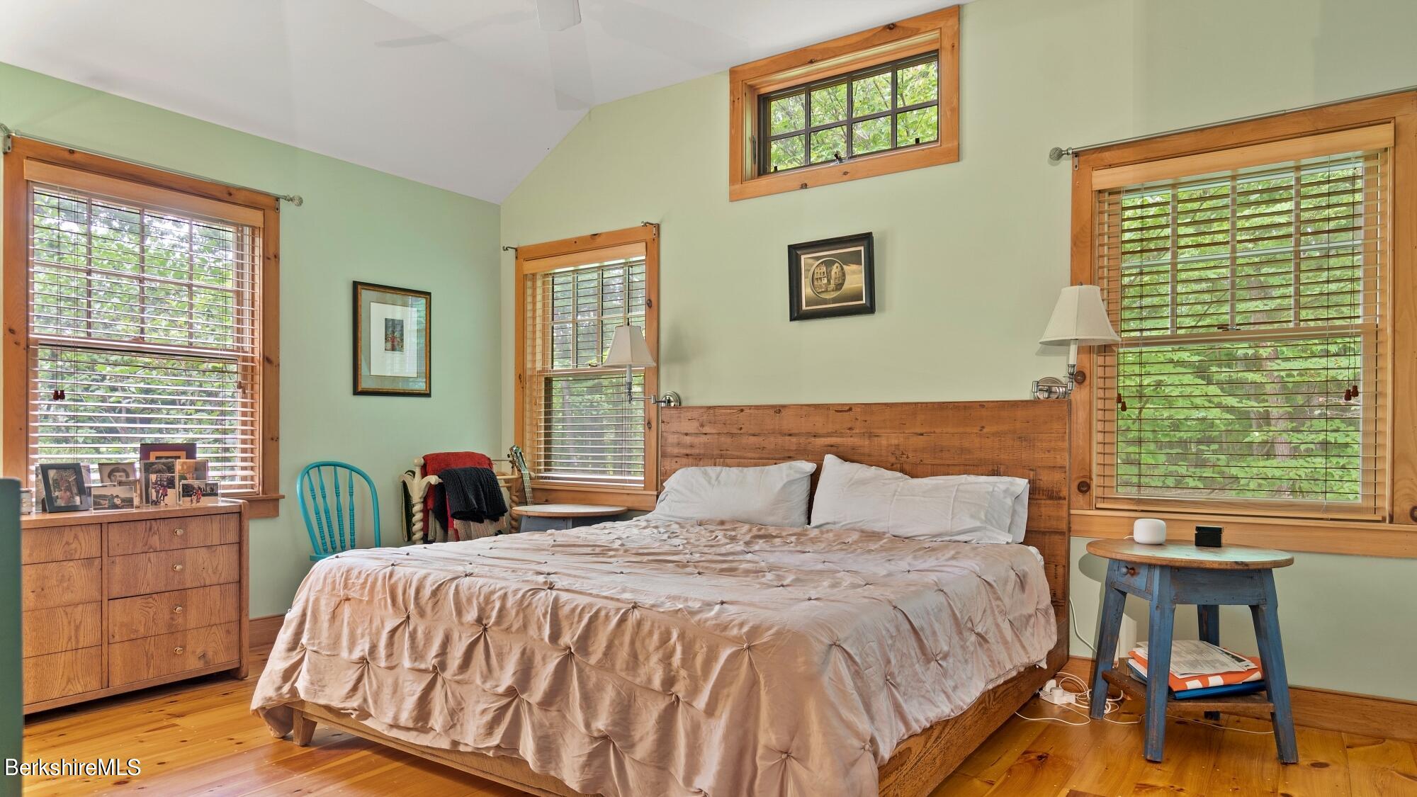 30 Lake Mansfield Road Great Barrington, MA 01230 - Photo 20 of 35 a bedroom with a bed and a window