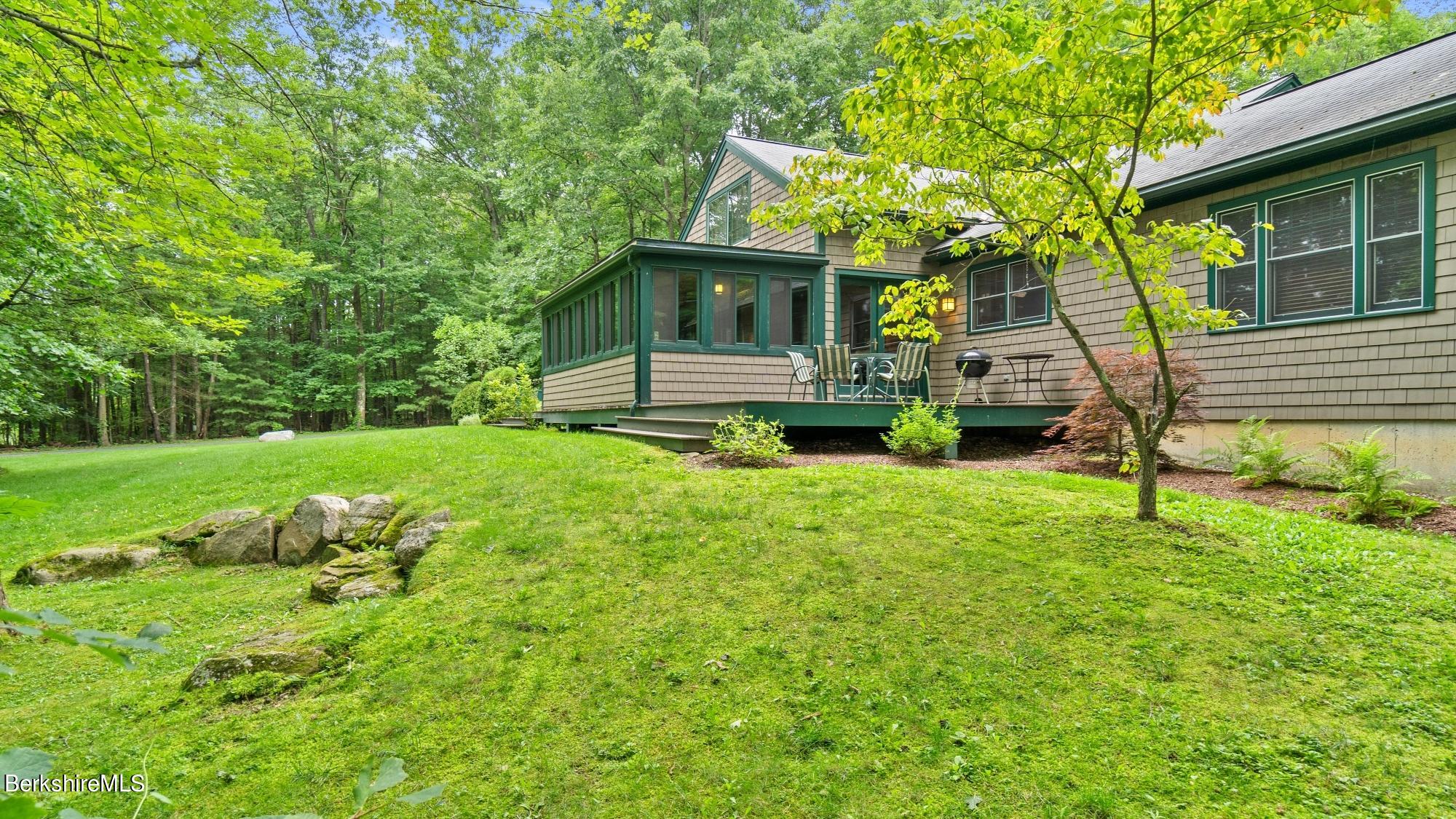 30 Lake Mansfield Road Great Barrington, MA 01230 - Photo 29 of 35 a view of house with backyard