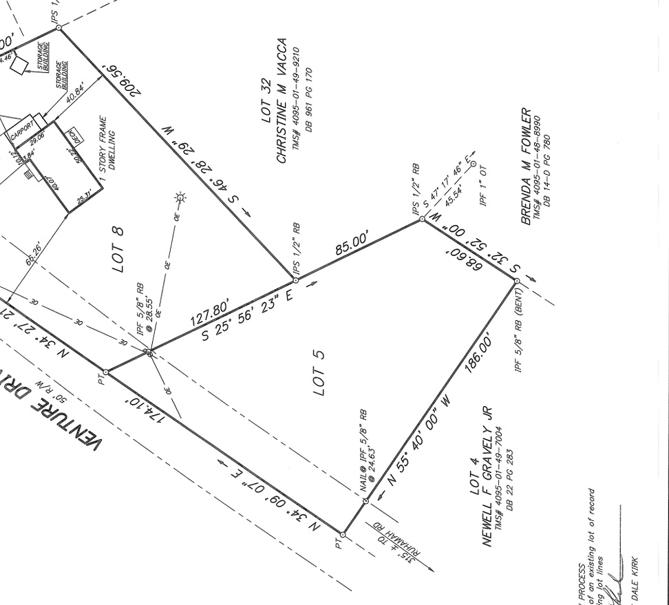 116 Venture Drive Liberty, SC 29657 - Photo 4 of 4 Plat map