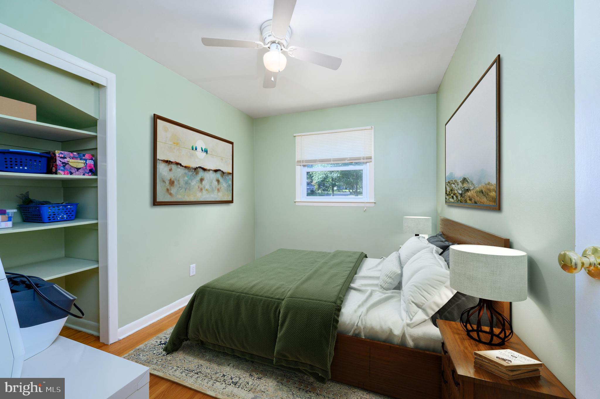 311 Buttonwood Lane Cinnaminson, NJ 08077 - Photo 22 of 29 Bedroom virtually staged #2. Bedrroom.