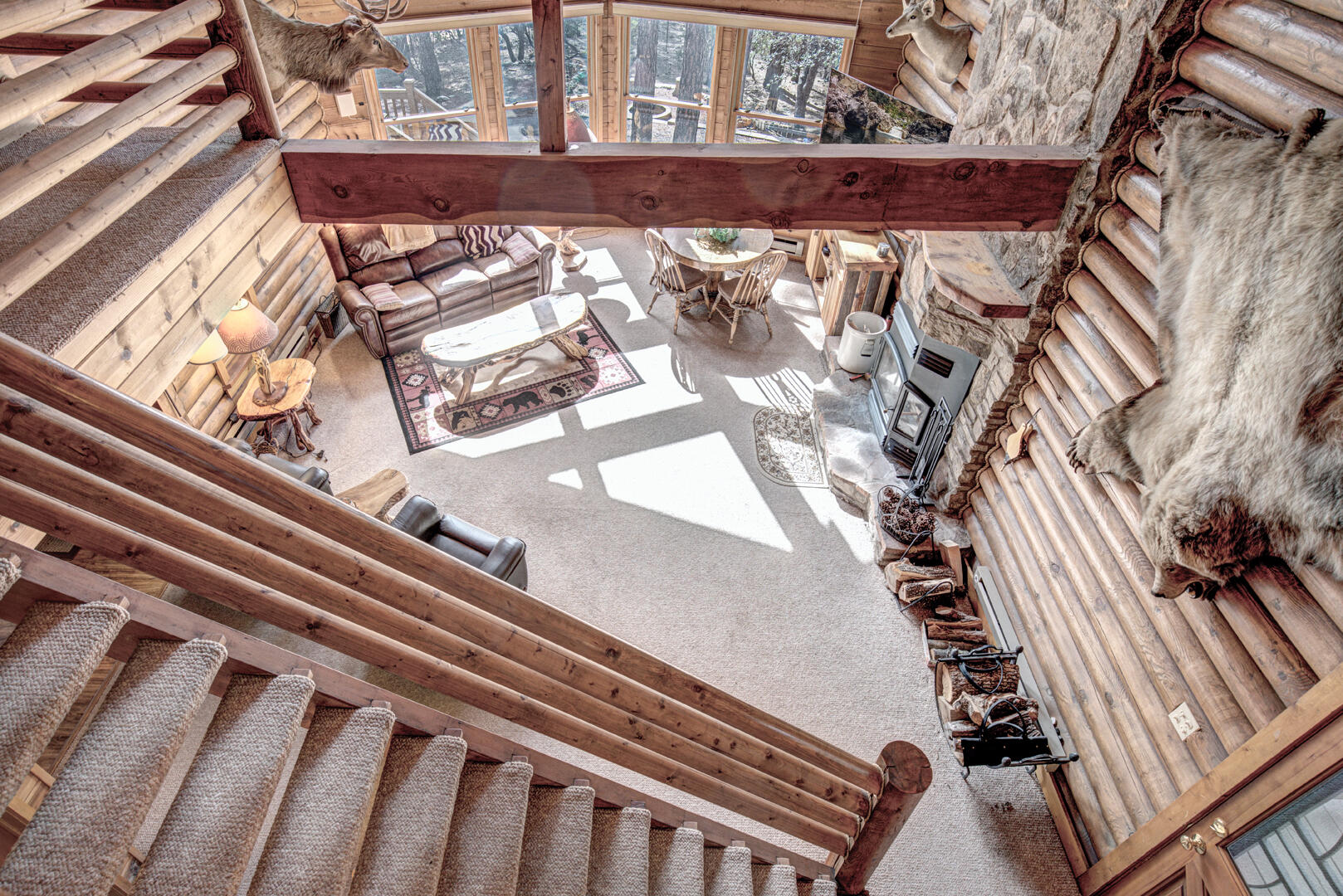 423 Meadow Way Payson, AZ 85541 - Photo 25 of 38 View of Living room From Loft.
