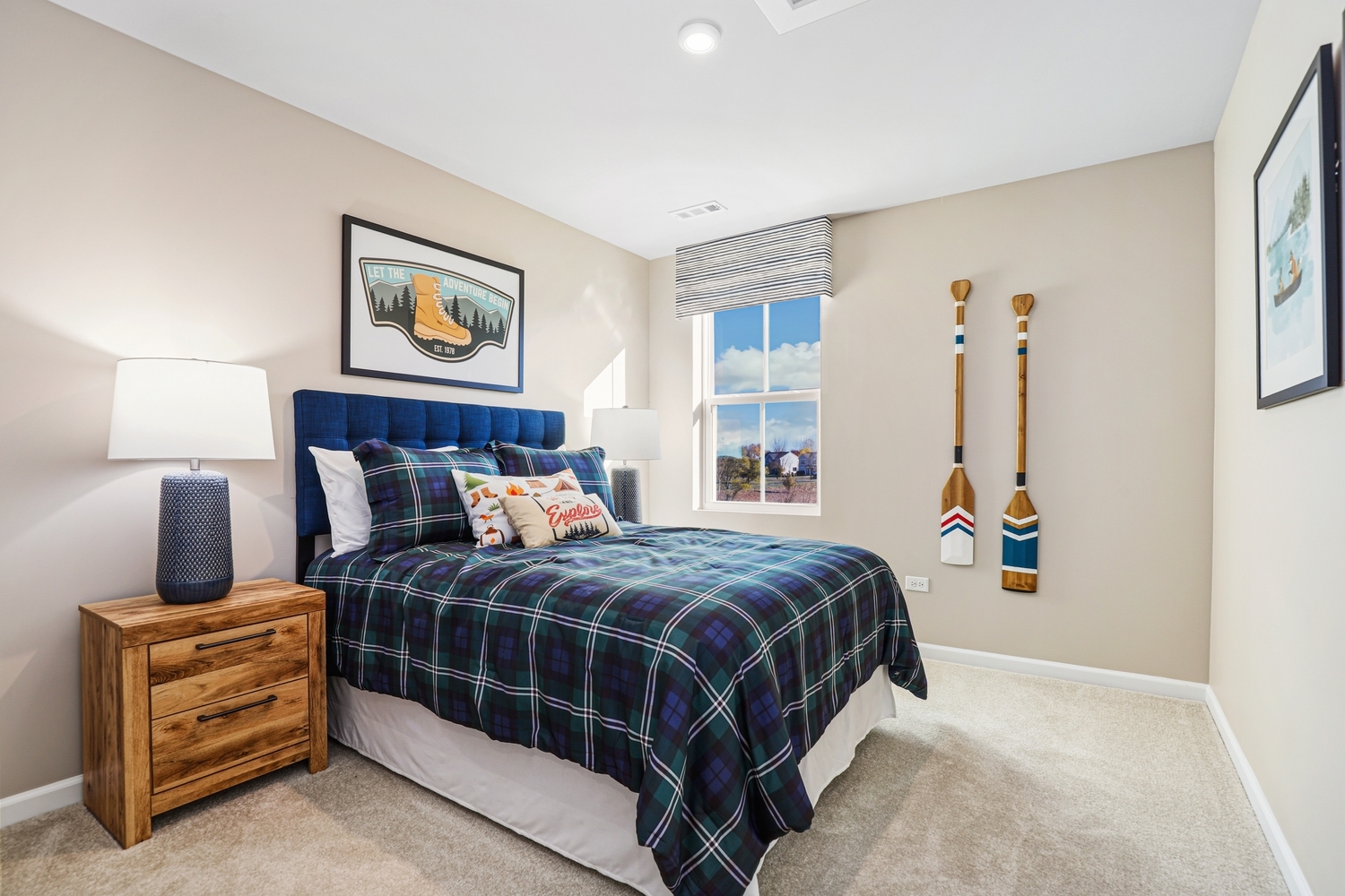 1725 Sunglow Lane DeKalb, IL 60115 - Photo 13 of 20 a bedroom with a bed and a window