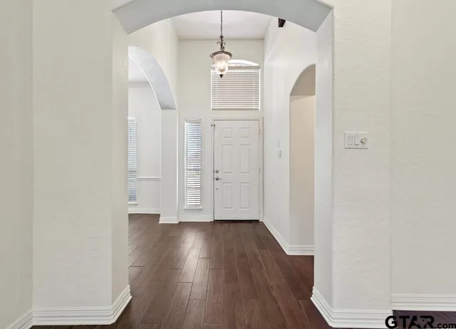 wooden floor in an empty room