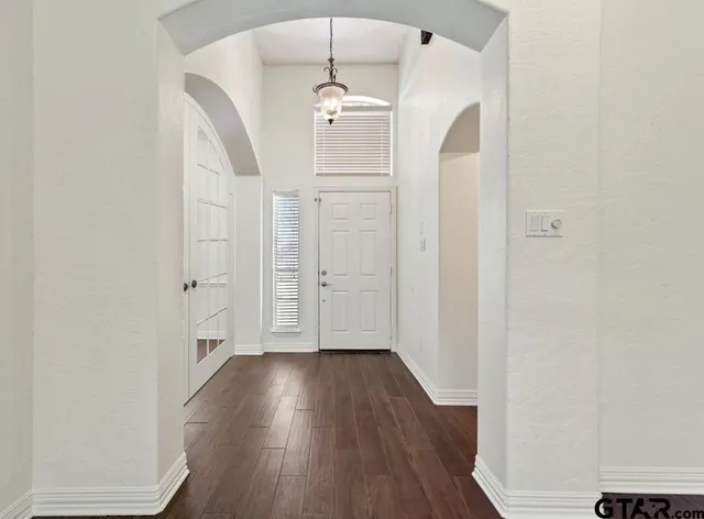wooden floor in an empty room