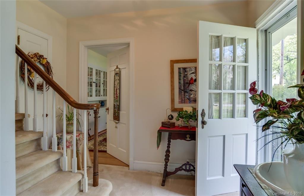 194 Harris Street Rutherfordton, NC 28139 - Photo 16 of 24 a view of an entryway with wooden floor and windows