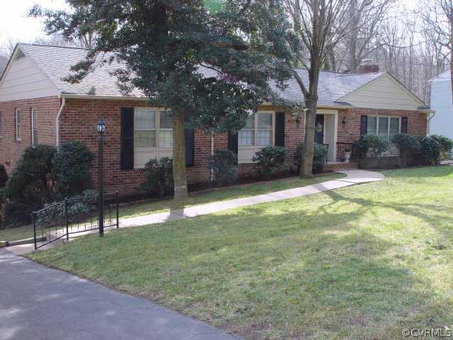 3531 Bittersweet Road Richmond, VA 23235 - Photo 1 of 1 a view of a house with a yard and tree s