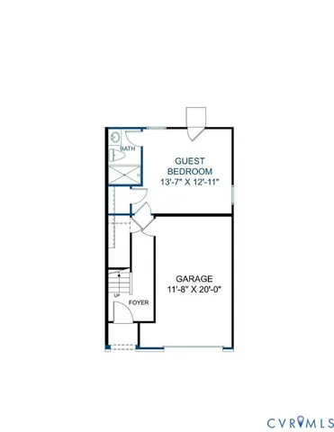 a picture of a park with a bench