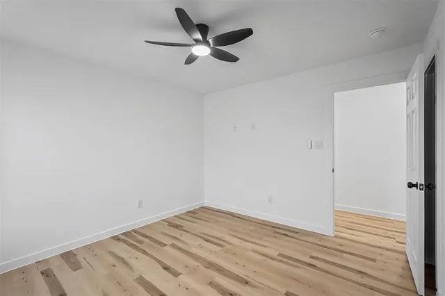 wooden floor in an empty room