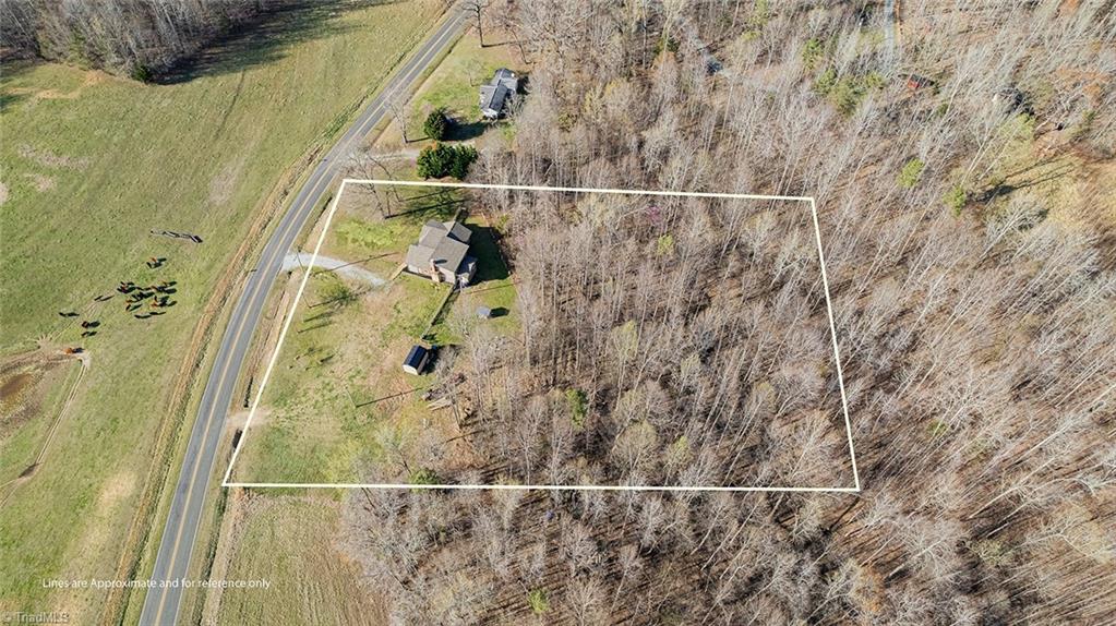 9409 Wheelers Church Road Cedar Grove, NC 27231 - Photo 40 of 49 approximate lot lines