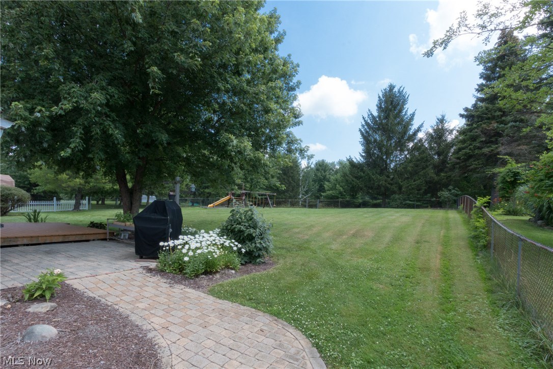 10263 Auburn Road Chardon, OH 44024 - Photo 28 of 32 Path into the fenced in yard - great acreage