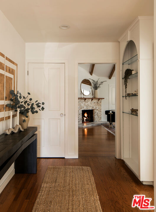 10225 Valley Spring Lane Toluca Lake, CA 91602 - Photo 13 of 35 a view of living room with furniture and wooden floor