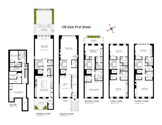 $16,250,000 | 159 East 61st Street | Lenox Hill