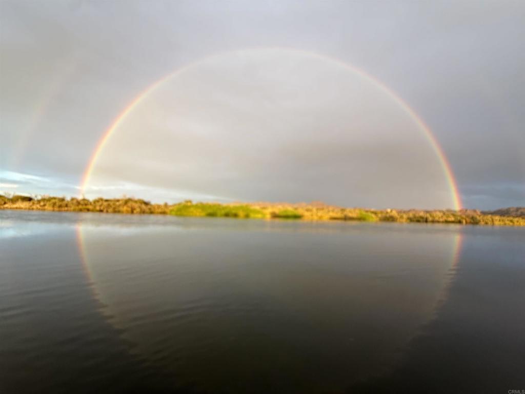a view of an ocean and beach