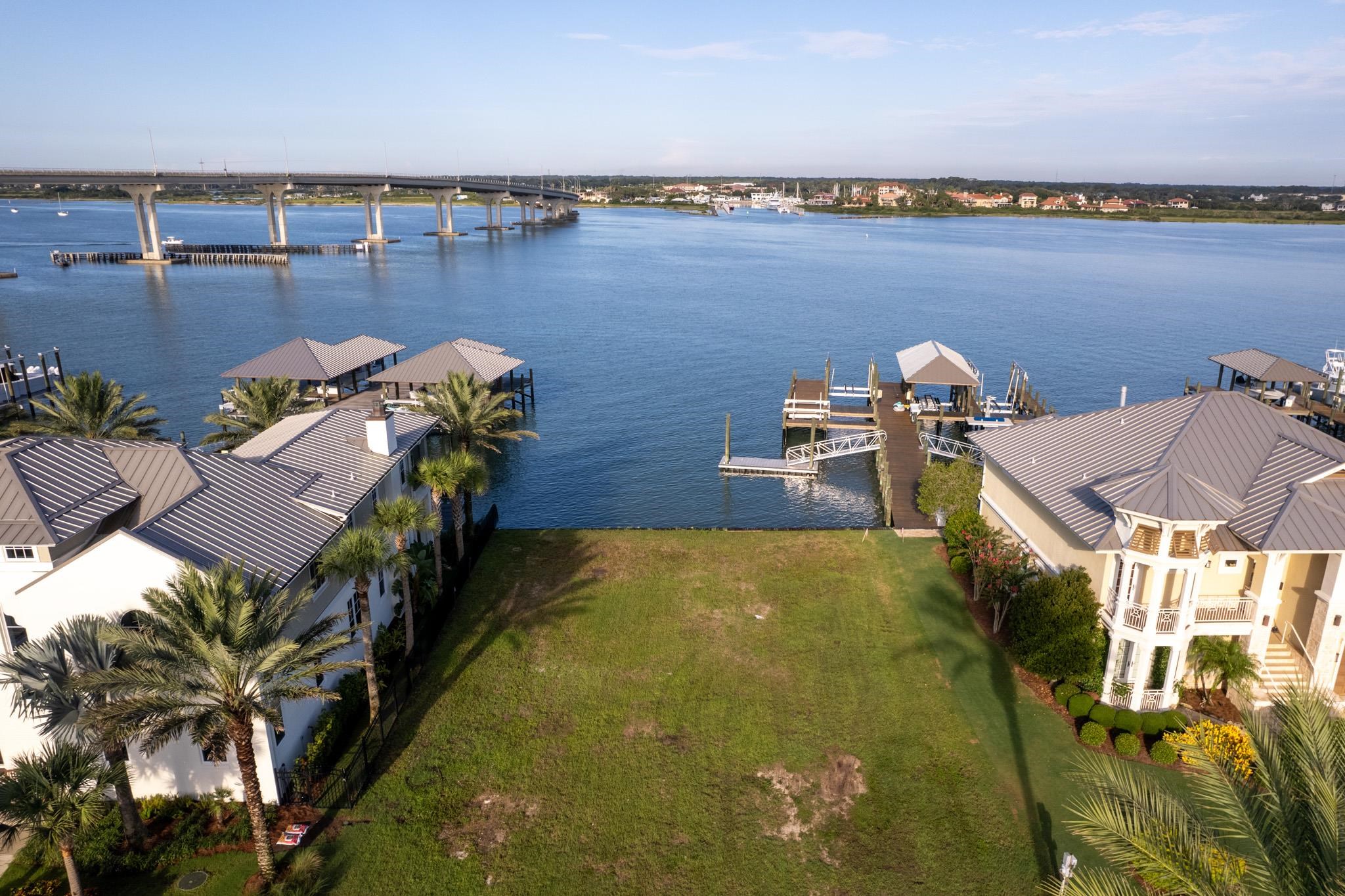 229 Rivershore Lane St. Augustine, FL 32084 - Photo 2 of 11 an aerial view of a house with a lake view